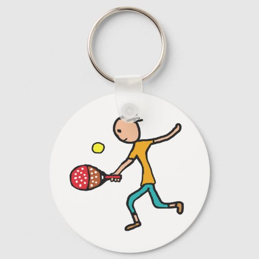 Padel Tennis Schlüsselanhänger (Vorderseite)