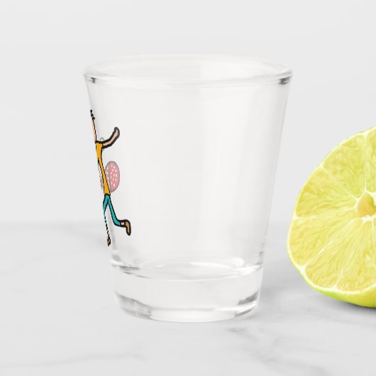 Padel Tennis Schnapsglas (Rechts)