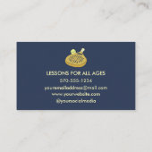 Padel Tennis Trainer Lesons Visitenkarte (Rückseite)