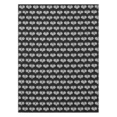 Padel Tennisschläger-Mustertuchdesign Tischdecke (Vorderseite)