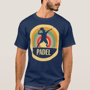 Padel Tennisspieler Vintag T-Shirt