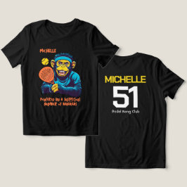 Padel Verdächtiger Bananen-Club-Tee Tri-Blend Shirt