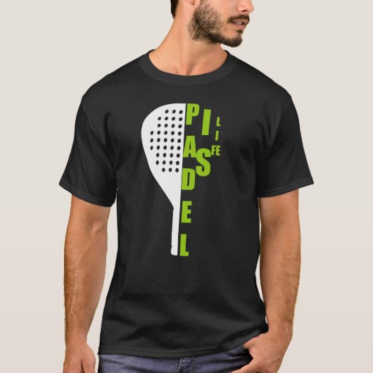 Padel-Zitate und Sprichwort für Padel Lovers  T-Shirt (Vorderseite)