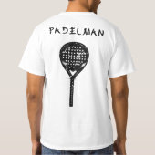 Padelman T-Shirt (Rückseite)