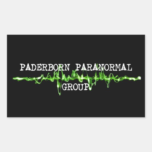 Paderborn Paranormal Group Ghost Hunter Aufkleber (Vorderseite)