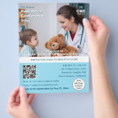Pädiatrie Childcare Medizinische Konferenz Flyer (Hand)