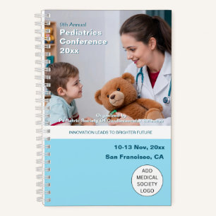 Pädiatrie Kinderärztliche medizinische Konferenz Notizblock