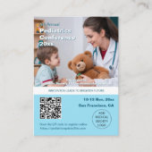 Pädiatrie Kinderärztliche medizinische Konferenz Visitenkarte (Vorderseite)