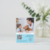 Pädiatrie Kinderärztliche medizinische Konferenz Visitenkarte (Stehend Vorderseite)