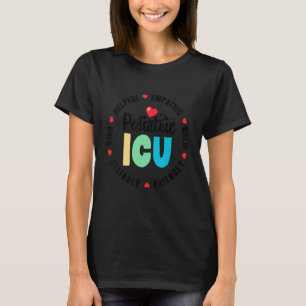 Pädiatrie Pädiatrische Icu Squad Nurse Beruf T-Shirt