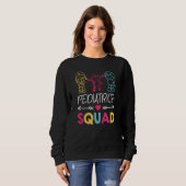 Pädiatrie Squad Nurse Niedlich Sweatshirt (Vorne ganz)