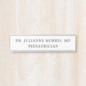 Pädiatrie Türschild (Vorderseite )