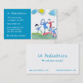 Pädiatrie W/B Visitenkarte (Vorne/Hinten)