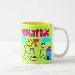 Pädiatrische Beschäftigungstherapeut-Geschenke Zweifarbige Tasse
