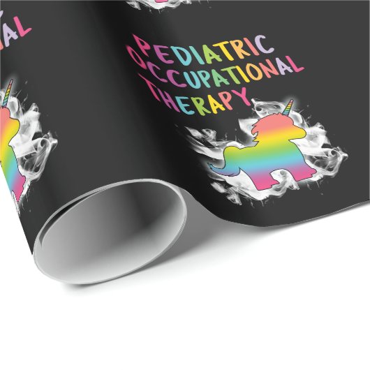 Pädiatrische Beschäftigungstherapie OT Geschenkpapier (Rolleneckpunkt)