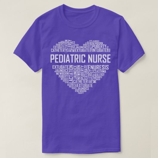 Pädiatrische Krankenpflege T-Shirt (Design vorne)