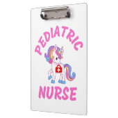 Pädiatrische Krankenschwester, Kinderpflegerin Klemmbrett (Links)