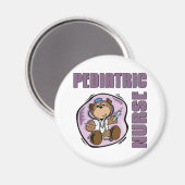 Pädiatrische Krankenschwester Magnet (Vorderseite/Rückseite)