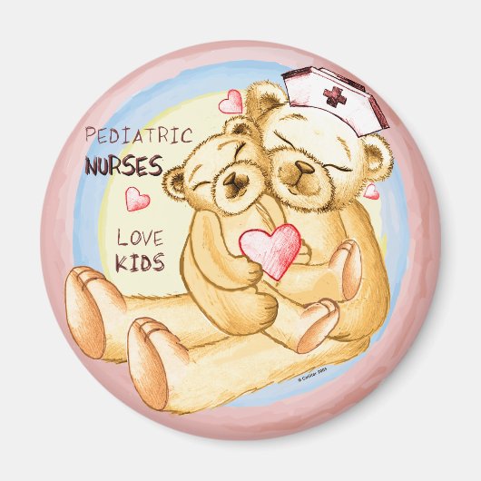 Pädiatrische Krankenschwester Magnet (Vorne)