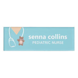 Pädiatrische Krankenschwester Namenschild