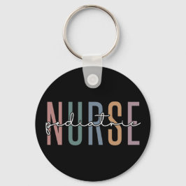 Pädiatrische Krankenschwester | Peds Nurse PICU Kr Schlüsselanhänger