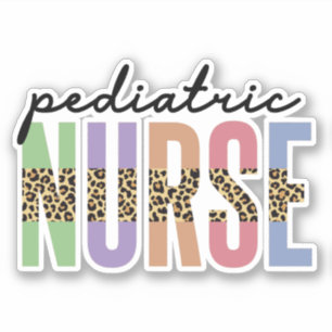 Pädiatrische Krankenschwester   Peds RN Geschenke  Aufkleber