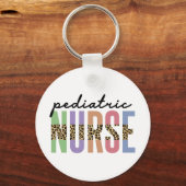 Pädiatrische Krankenschwester | Peds RN Geschenke  Schlüsselanhänger (Vorderseite)