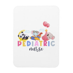 Pädiatrische Krankenschwester Tiergarten Zoo Peds Magnet