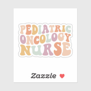 Pädiatrische Onkologie Pflege! Aufkleber