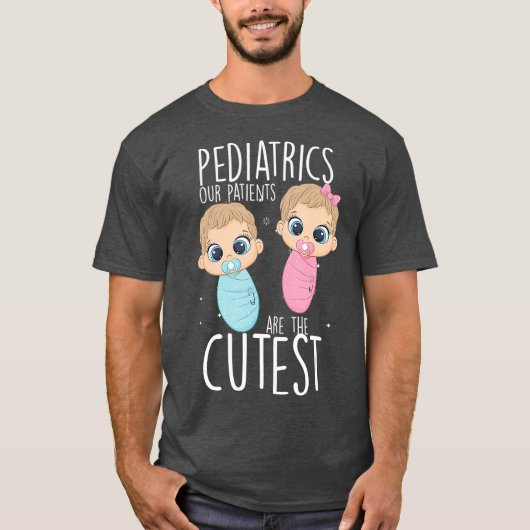 Pädiatrische Pädiatrie Doktor Krankenpflege Patien T-Shirt (Vorderseite)
