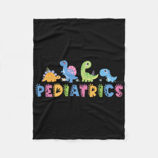 Pädiatrische Pädiatrie Squad Nurse Dinosaurier Nie Fleecedecke
