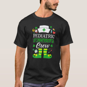 Pädiatrische Patricks Krankenpfleger-Crew St. Patr T-Shirt