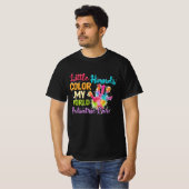 Pädiatrische Pflege Kleine Hände Farbe meine Welt T-Shirt (Vorne ganz)