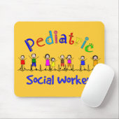 Pädiatrische Sozialarbeiter-Geschenke Mousepad (Mit Mouse)