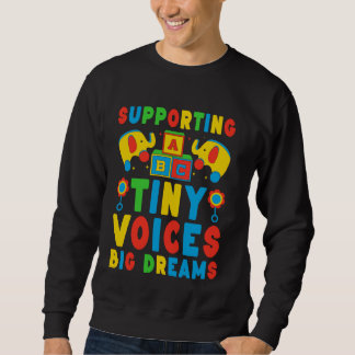 Pädiatrische Sprachtherapie SLP Sprachpathologe Sweatshirt