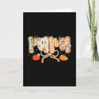 Pädiatrische Stationskrankenschwester Herbst Herz  Karte