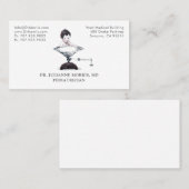 Pädiatrische Visitenkarte (Vorne/Hinten)