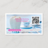 Pädiatrische Zahnärztin | Zahnarztpraxis Visitenkarte (Rückseite)