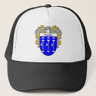 Padilla Wappen/Familienwappen (überzogen) Truckerkappe