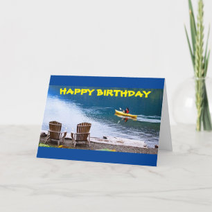 **PADING BY TO WISSEN YOU A FAPPY BIRTHDAY** CARD KARTE
