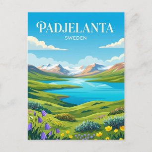 Padjelanta-Nationalpark Schweden Postkarte