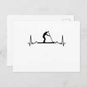 Padleboarding-Geschenk für Paddelfischer Postkarte (Vorne/Hinten)