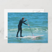 Padleboarding Postkarte (Vorne/Hinten)