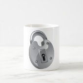 Padlock Security-Tasse Kaffeetasse (Mittel)
