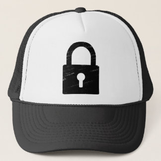 Padlock Textured - Verschiedene Farben verfügbar Truckerkappe