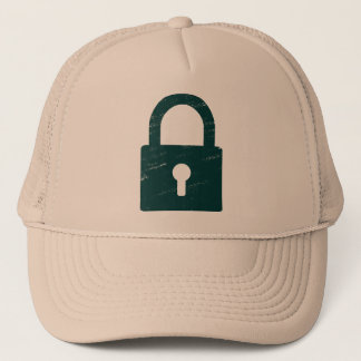 Padlock Textured - Verschiedene Farben verfügbar Truckerkappe
