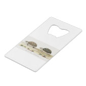 Padloper Tortoise Geldbeutel Flaschenöffner (Rückseite Schrägansicht)