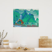 Padma Sambhava, 1924 von Nicholas Roerich Poster (Küche)