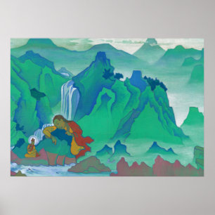 Padma Sambhava, 1924 von Nicholas Roerich Poster