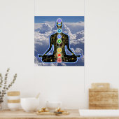 Padma Sky und Galaxien Poster (Küche)